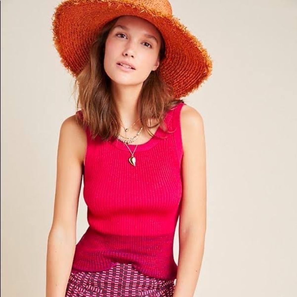A by Anthropologie Jo Sweater Tank - Size Medium | T0135
